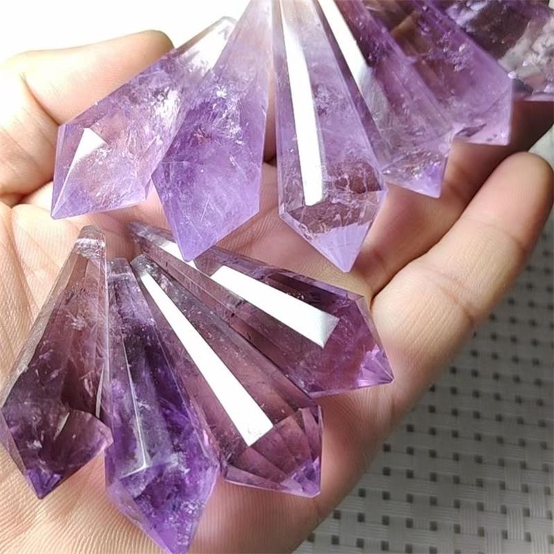 Clear Quartz Crystal Point Pendant Necklace - Master Healer Amplifier Jewelry