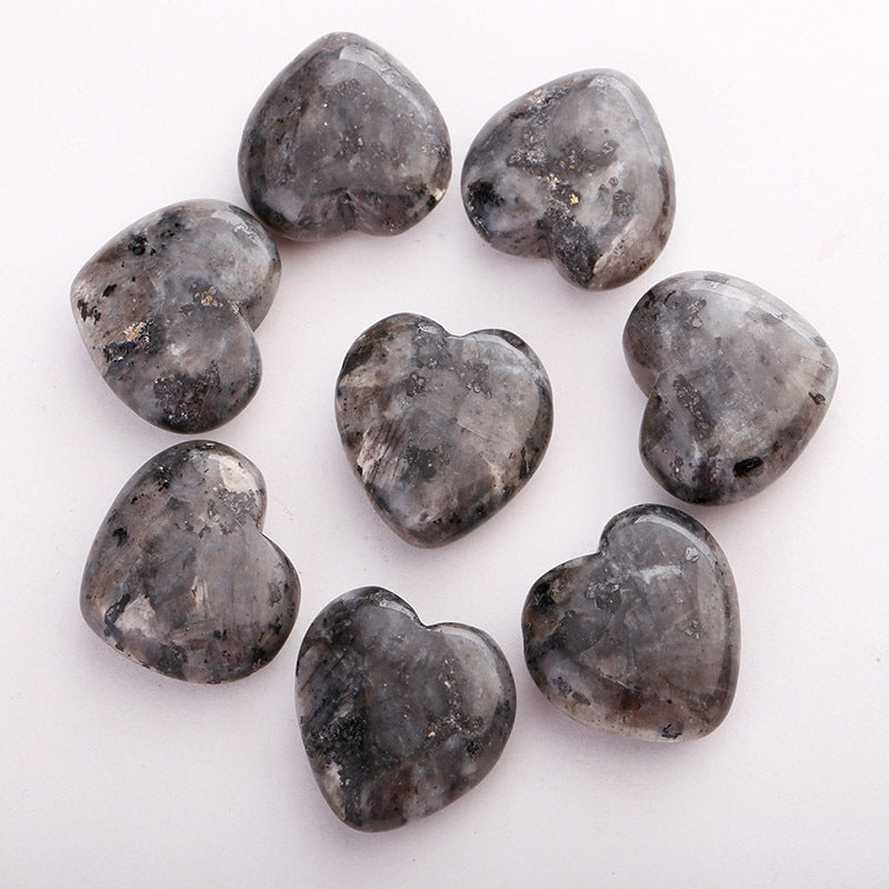 Natural Rose Quartz Puffy Heart - Healing Stone for Love & Compassion