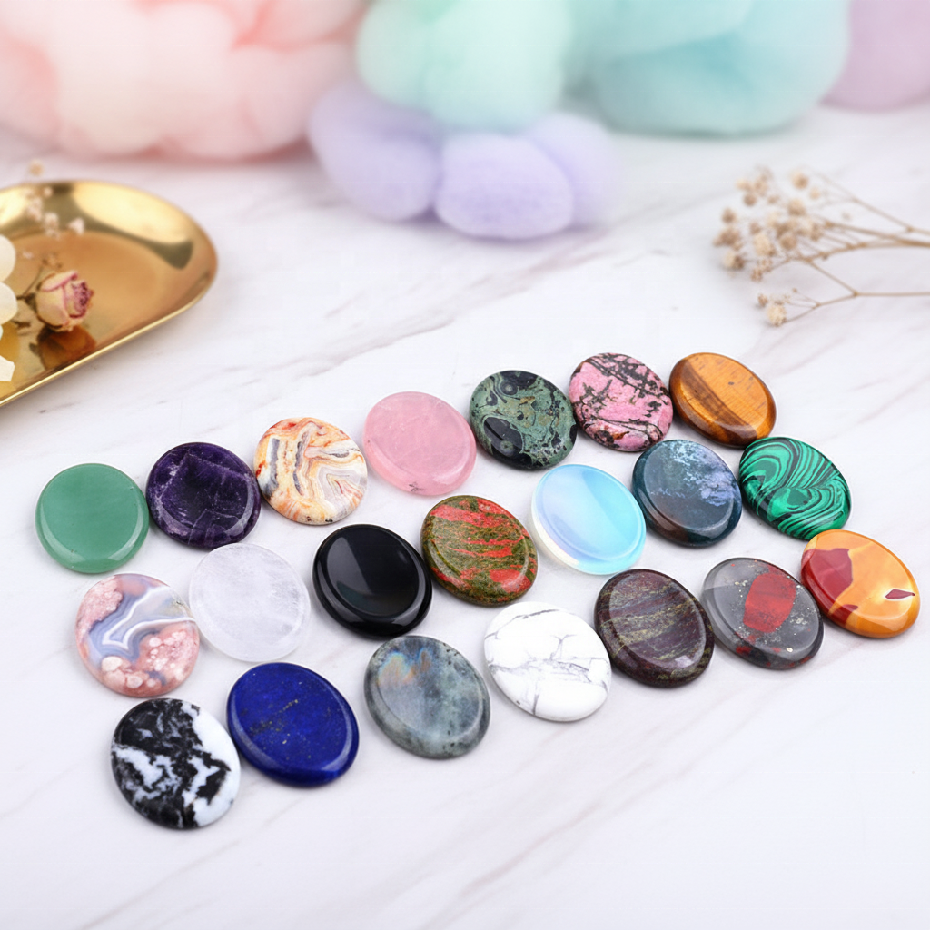 Natural Lapis Lazuli Tumbled Stones - Truth & Wisdom Crystal for Throat Chakra