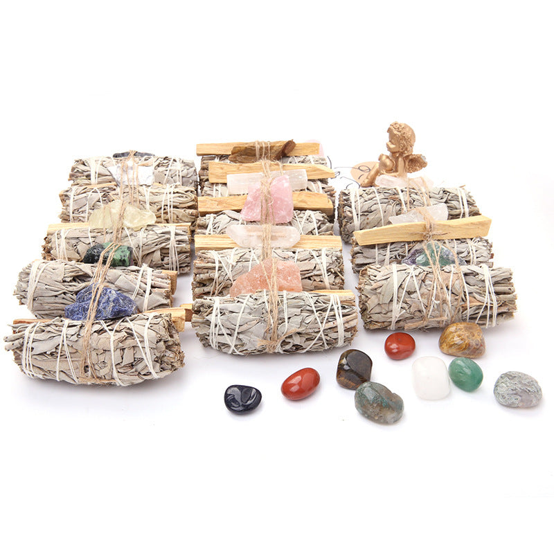 Abundance & Prosperity Crystal Healing Kit - Citrine & Pyrite Manifestation Set