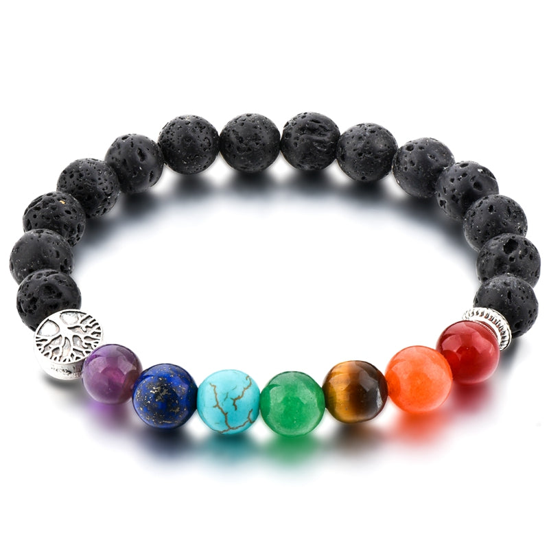 12-Pack Mixed Natural Crystal Worry Stones for Stress Relief