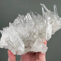 Natural Raw Clear Quartz Cluster Mineral Specimen
