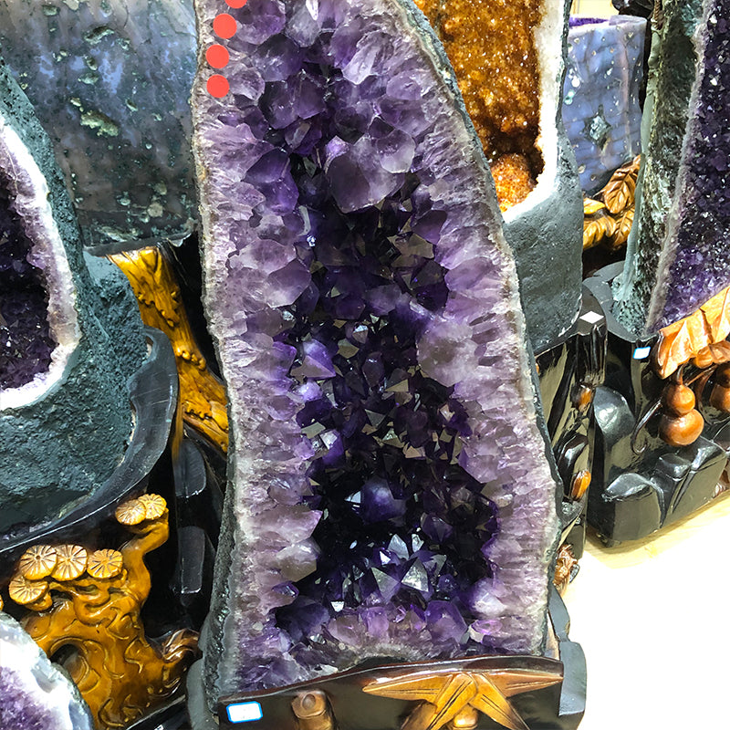 Natural Uruguay Amethyst Cluster Box Set | Raw Stone Gift Specimen