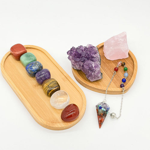 10 Piece Healing Crystals Starter Set Gift Box Beginners
