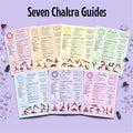 Printable 7 Chakra Healing Guide & Chart Bundle