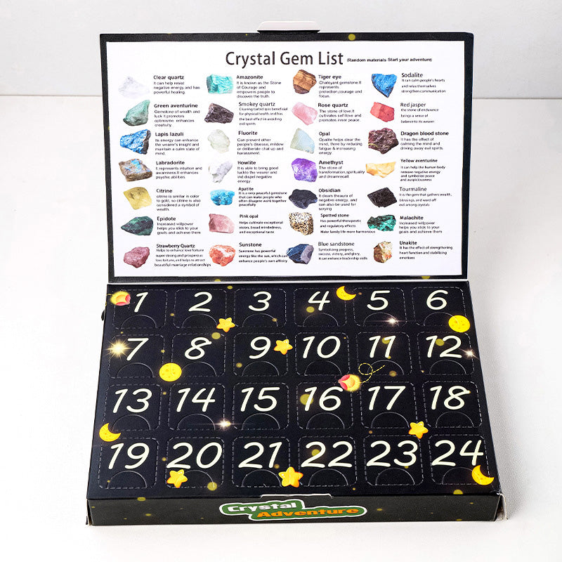 Crystal Mystery Healing Box - Surprise Raw & Tumbled Stones Curated Gift