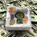 Abundance & Prosperity Crystal Healing Kit - Citrine & Pyrite Manifestation Set
